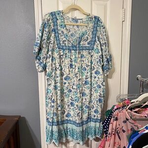 Old Navy Block Print Dress Size 2X